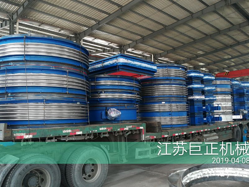 擋板門(mén)/非金屬膨脹節(jié)完工，準(zhǔn)備發(fā)往山東客戶