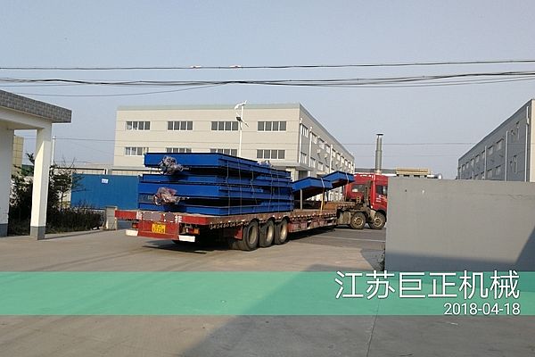 方形擋板門(mén)（寬11M）完工，發(fā)貨了